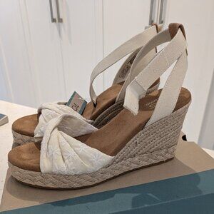 TOMS Marisela Wedge Sandals (7.5)